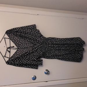 NWOT 4XL Shein Curve Floral Black Dress